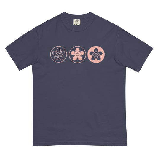 3 Emblems - Unisex garment-dyed heavyweight t-shirt image 0